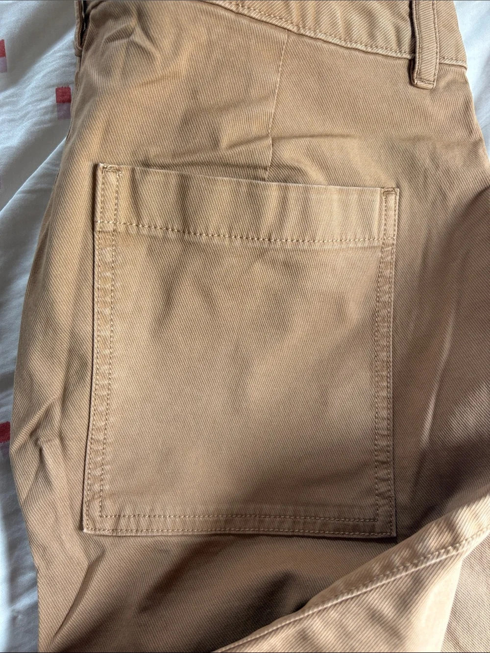Gap High Rise Stride Ankle Pant NWT Tan Size 10